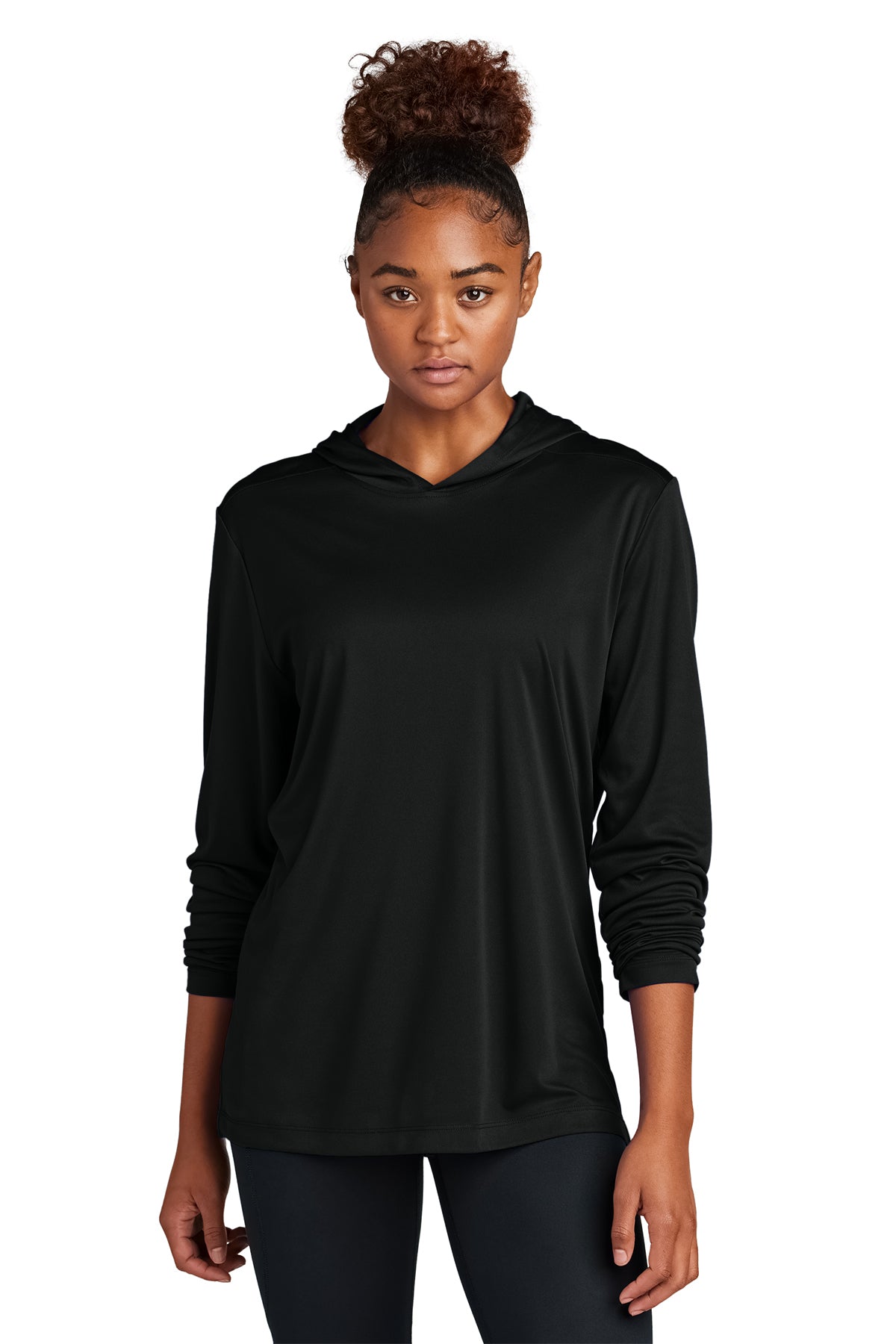 Sport-Tek® Posi-UV® Pro Long Sleeve Hoodie Unisex - Ref ST420LSH