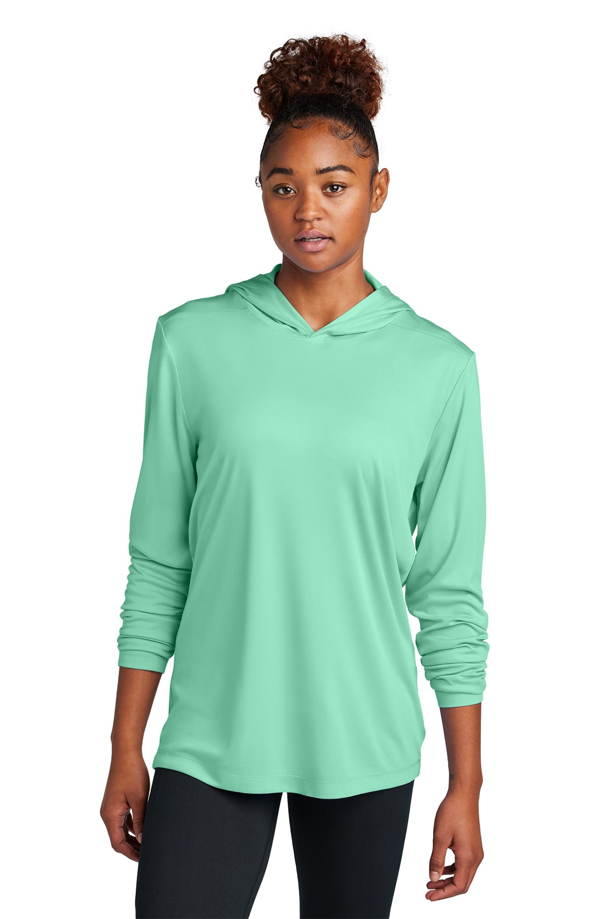Sport-Tek® Posi-UV® Pro Long Sleeve Hoodie Unisex - Ref ST420LSH