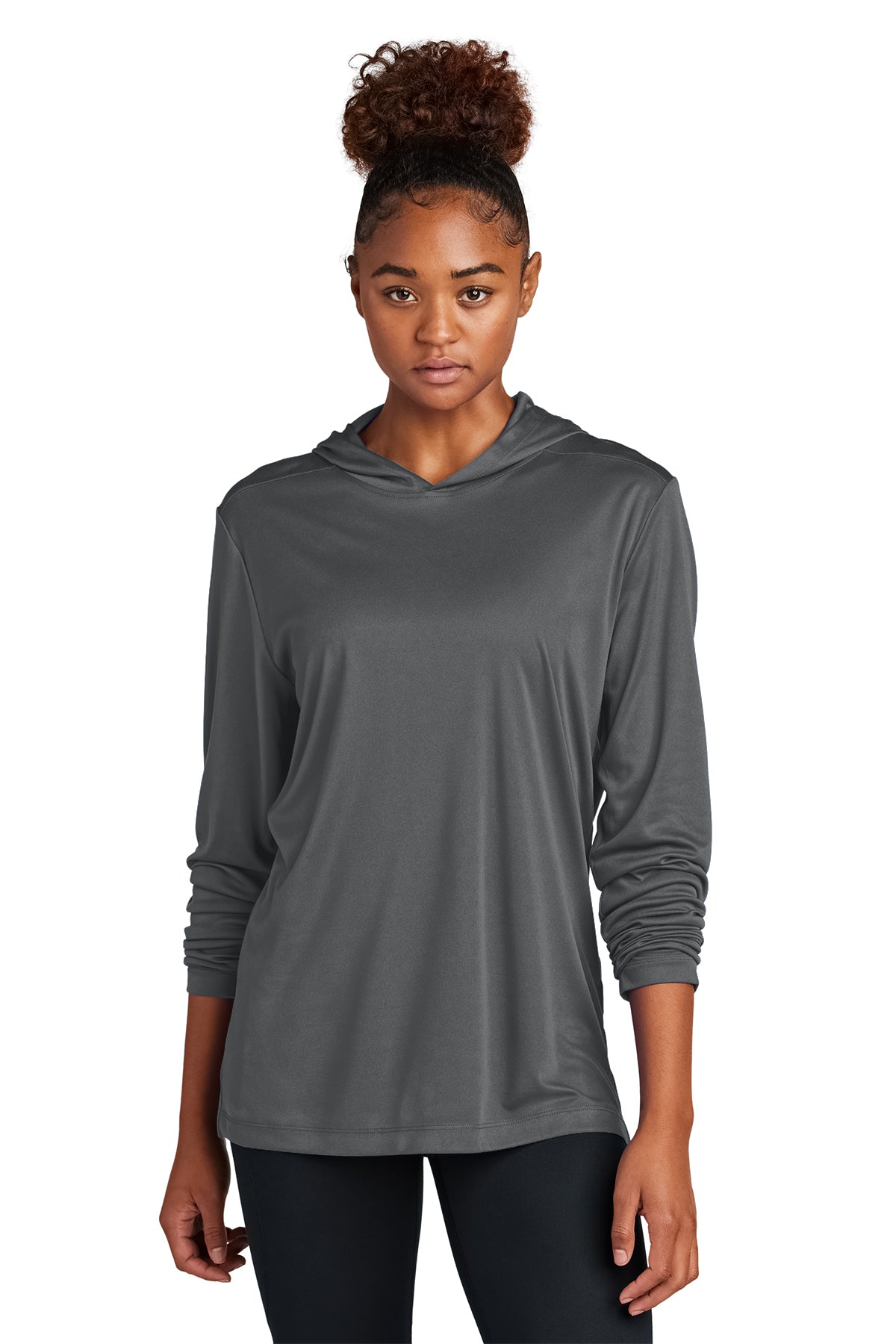 Sport-Tek® Posi-UV® Pro Long Sleeve Hoodie Unisex - Ref ST420LSH