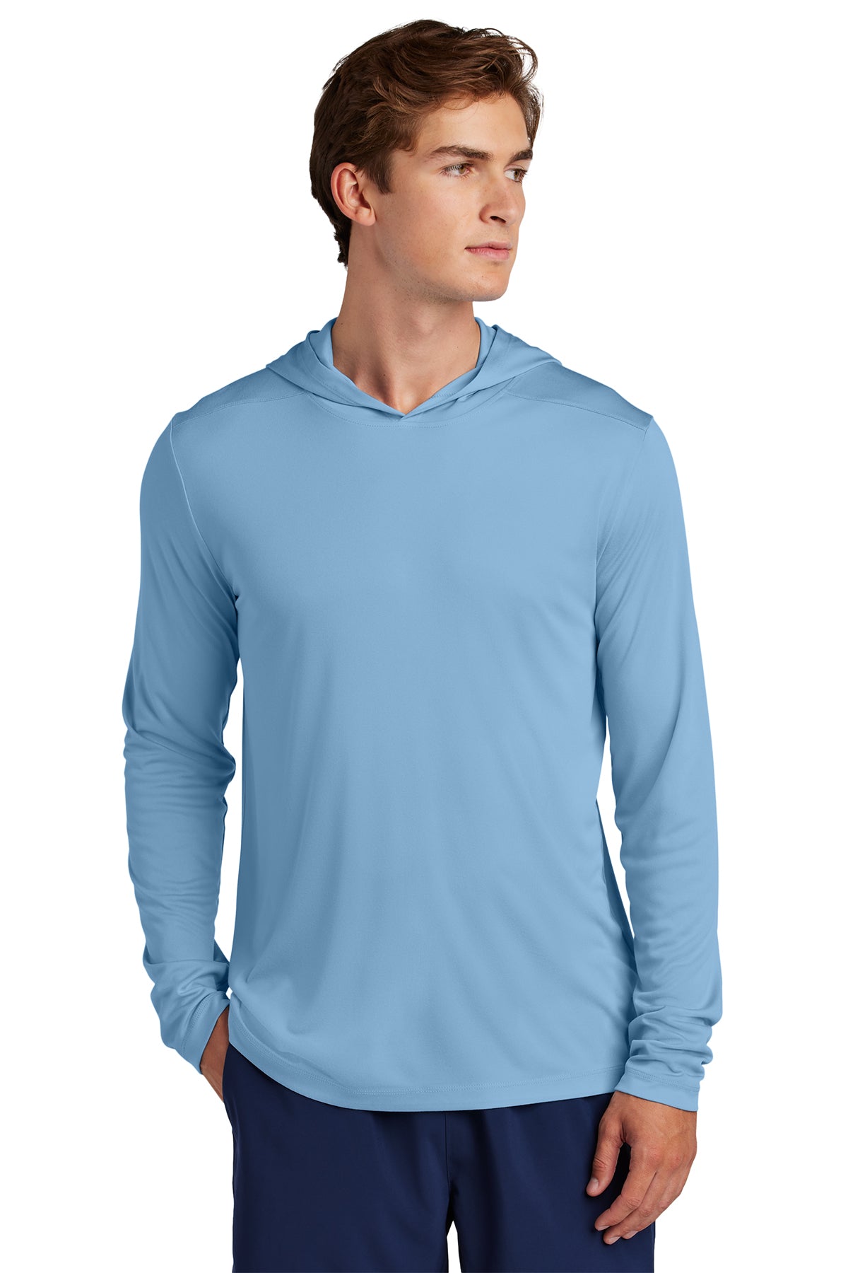 Sport-Tek® Posi-UV® Pro Long Sleeve Hoodie Unisex - Ref ST420LSH