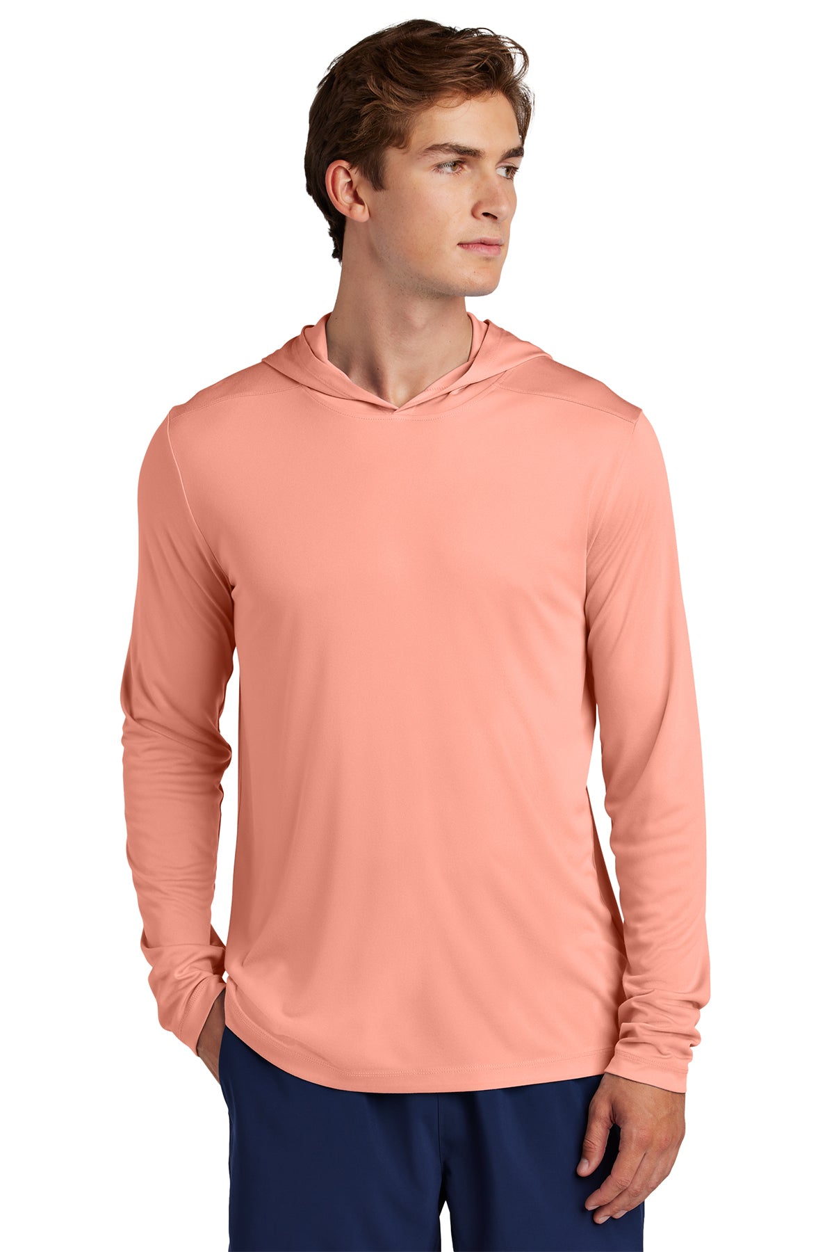 Sport-Tek® Posi-UV® Pro Long Sleeve Hoodie Unisex - Ref ST420LSH