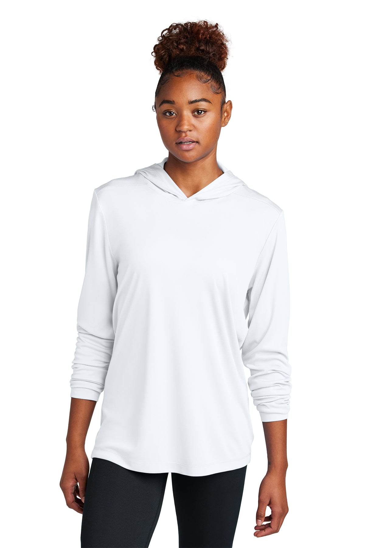 Sport-Tek® Posi-UV® Pro Long Sleeve Hoodie Unisex - Ref ST420LSH
