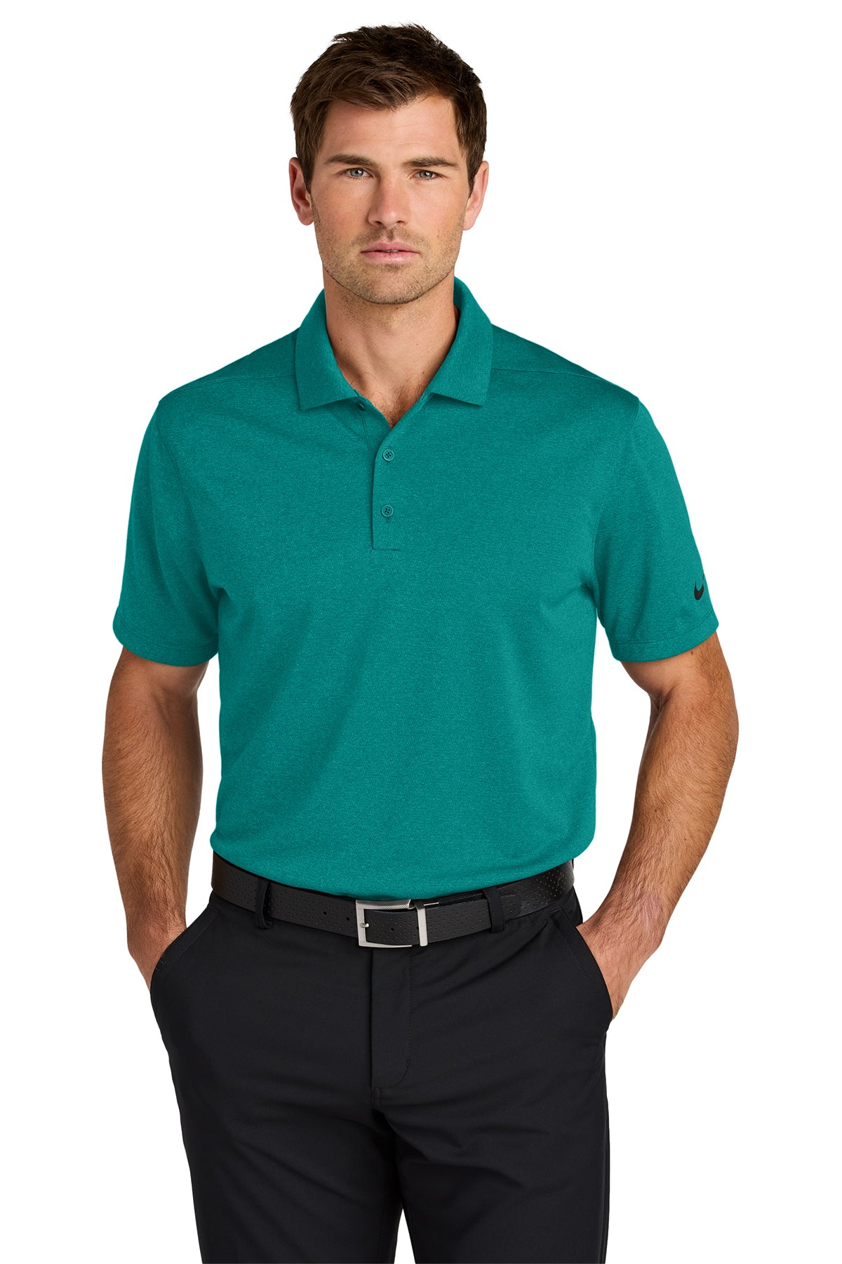 Nike Dri-FIT Smooth Heather Polo Unisex - Ref NKFQ4794