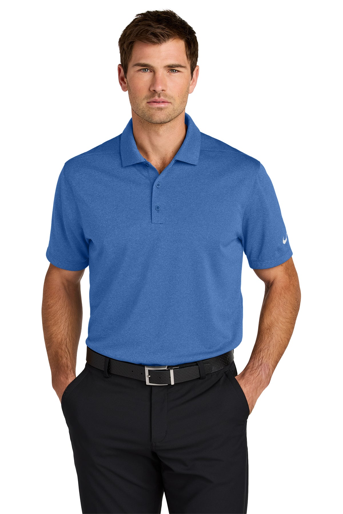 Nike Dri-FIT Smooth Heather Polo Unisex - Ref NKFQ4794