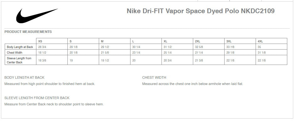 Nike® Dri-FIT Vapor Space Dyed Polo - Ref NKDC2109