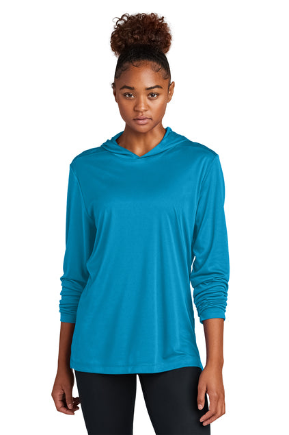 Sport-Tek® Posi-UV® Pro Long Sleeve Hoodie Unisex - Ref ST420LSH