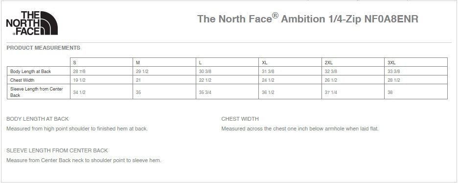 The North Face® Ambition 1/4-Zip - Ref NF0A8ENR