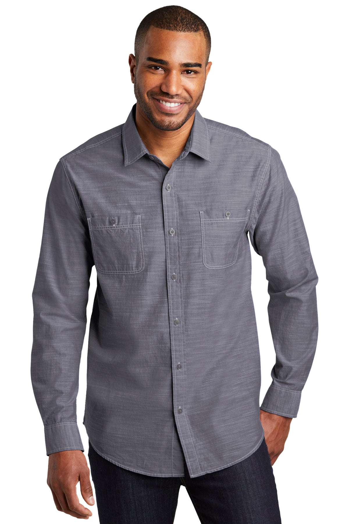 Flamed Chambray Shirt Port Authority ® Ref W380