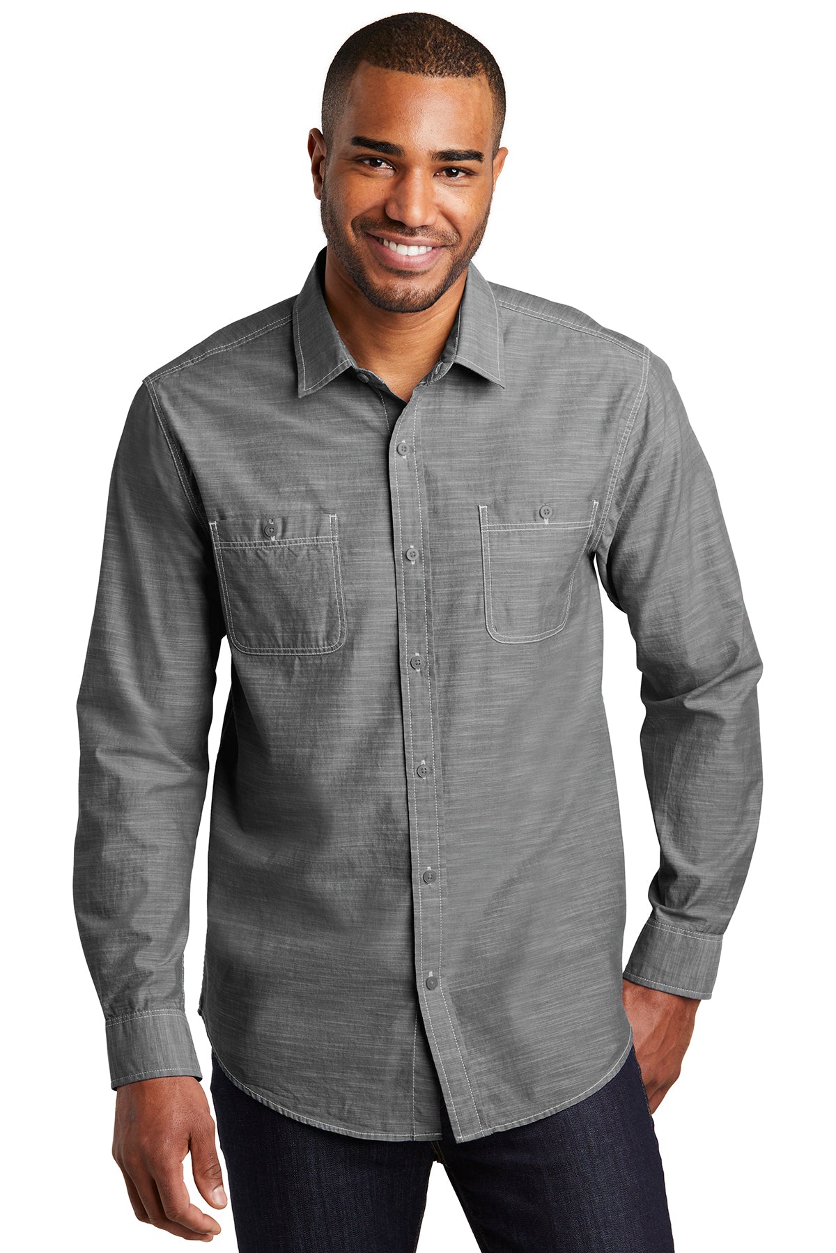 Flamed Chambray Shirt Port Authority ® Ref W380