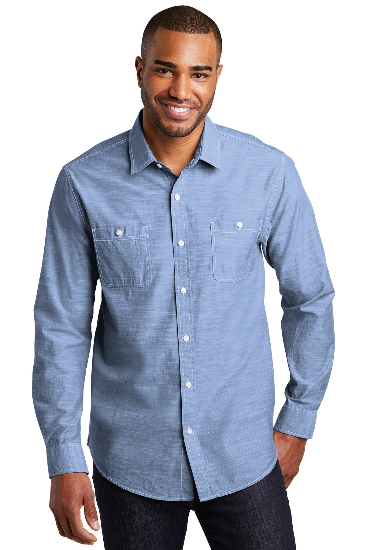 Flamed Chambray Shirt Port Authority ® Ref W380