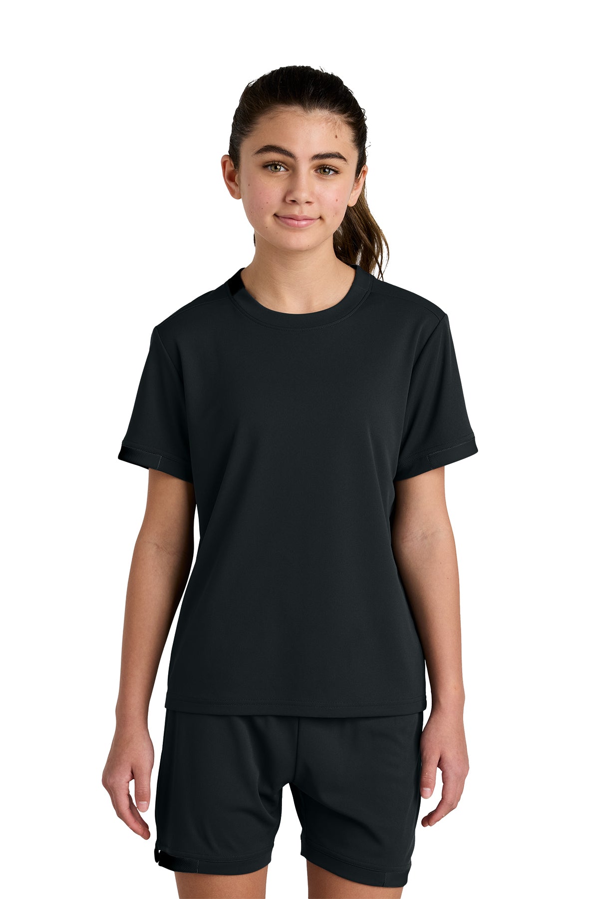 Sport-Tek® Youth Club Short Sleeve Crew - Available to customize Ref YST440