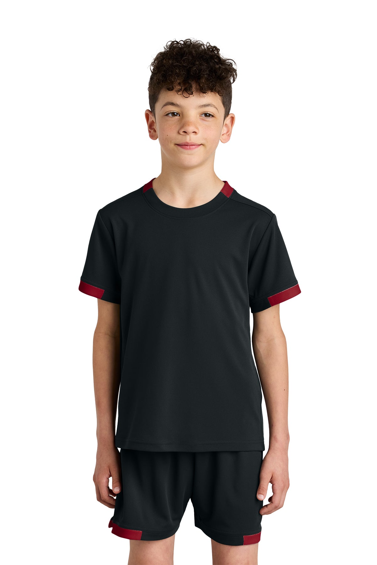 Sport-Tek® Youth Club Short Sleeve Crew - Available to customize Ref YST440