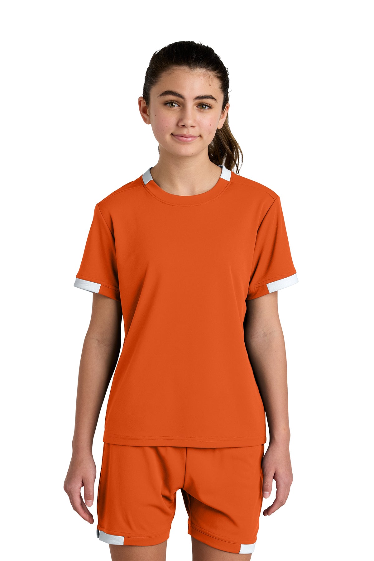 Sport-Tek® Youth Club Short Sleeve Crew - Available to customize Ref YST440
