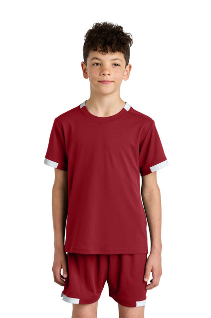 Sport-Tek® Youth Club Short Sleeve Crew - Available to customize Ref YST440