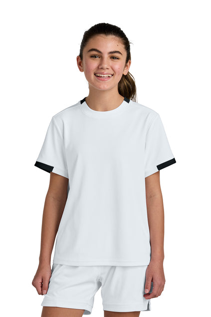 Sport-Tek® Youth Club Short Sleeve Crew - Available to customize Ref YST440