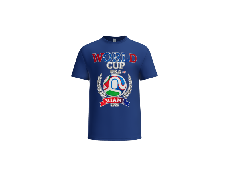 World Cup Miami 2026 T-Shirt – Premium Cotton Graphic Tee