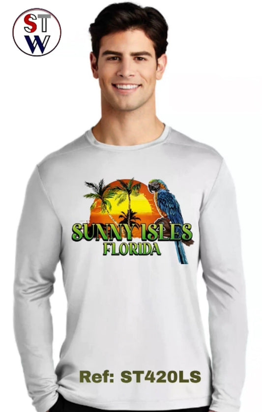 Sport-Tek ® Posi-UV ® Pro Long Sleeve Tee Ref ST420LS caribbean
