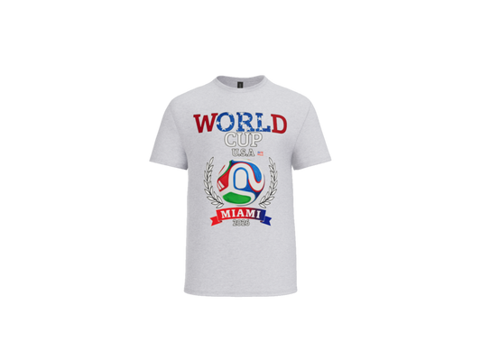 World Cup Miami 2026 T-Shirt – Premium Cotton Graphic Tee