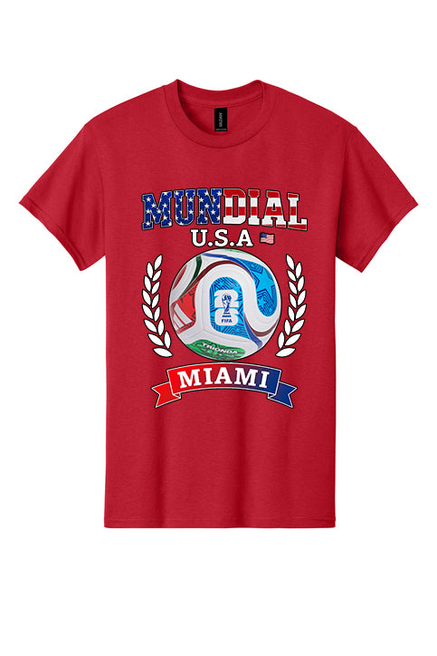 World Cup T-Shirt – Premium Cotton | High-Quality DTF Print -Heavy Cotton™ 100% - Ref  Gildan 5000®