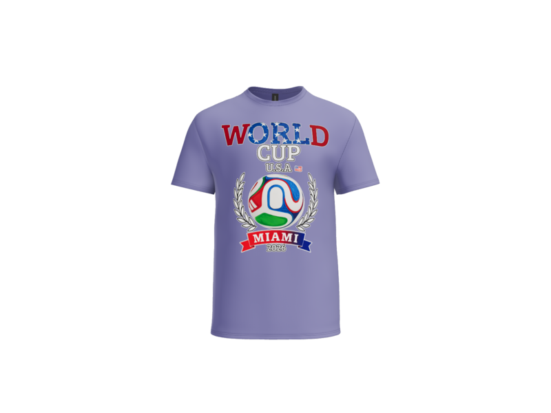 World Cup Miami 2026 T-Shirt – Premium Cotton Graphic Tee