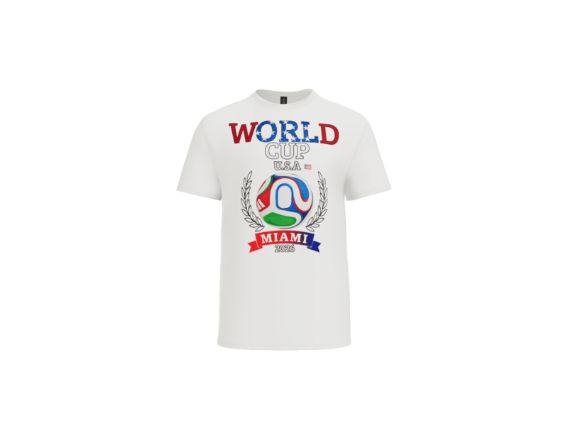 World Cup Miami 2026 T-Shirt – Premium Cotton Graphic Tee