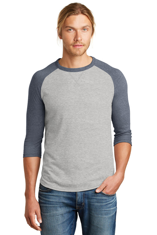 Alternative Dugout 3/4-Sleeve Vintage 50/50 Tee for Men. Ref AA5057